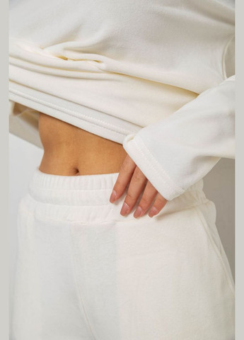 Молочная всесезон пижама женская велюр,, 102r5244 Ager