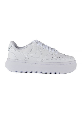 Білі осінні жіночі кросівки court vision alta ltr білий Nike