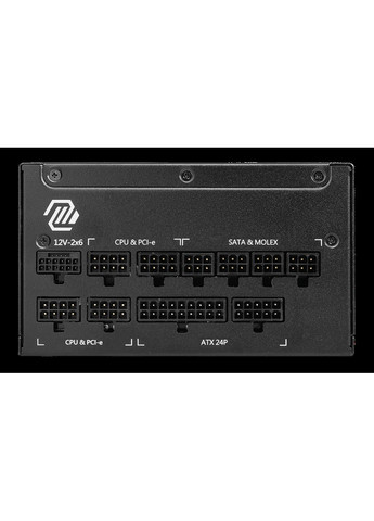 Блок живлення MAG 1000W PCIE5 (A1000GL) MSI (360418076)