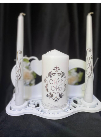 Подсвечник тройной для Семейного очага Деревянный свадебный подсвечник No Brand (369162436)