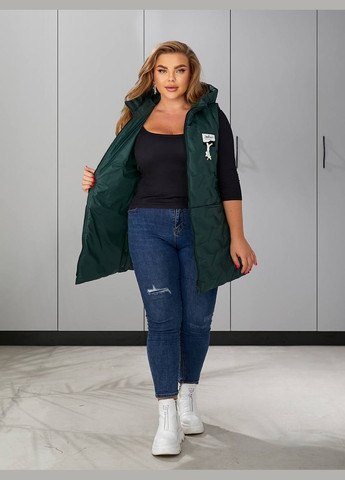 Жіноча жилетка з капюшоном New Trend (304990800)