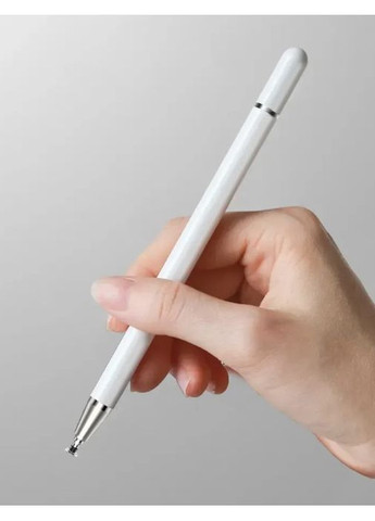Універсальний стілус для планшета, телефону Android та IOS Білий (2104618805) No Brand (370605114)