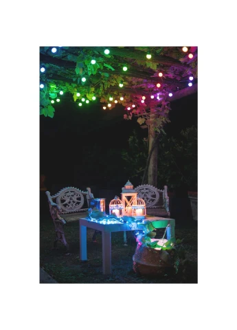 Гірлянда кабель че (TWS400STP-BEU) Twinkly Smart LED Strings RGB 400, BT + WiFi, Gen II, IP44 (361109570)