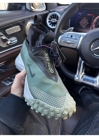 КРОССОВКИ ЖЕНСКИЕ NIKE ACG MOUNTAIN FLY GTX ‘CLAY GREEN НАЙК АСЖ МАУНС ФЛАЙ No Brand серые демисезоны (367170780)