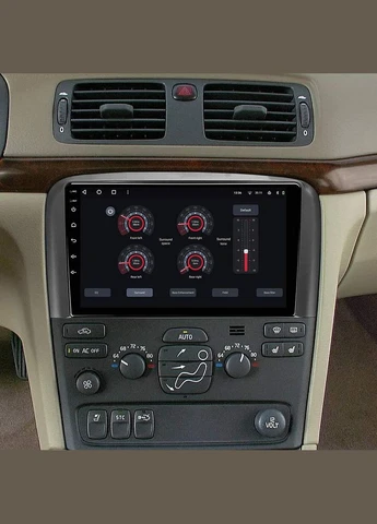 Автомагнитола T6009-P2 PRO для Volvo S80 1 1998-2006 (79794) Gazer (323092234)