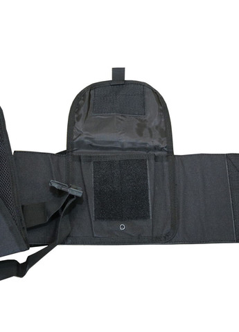 Жилет разгрузочный под бронеплиты Molle PLATE CARRIER VEST Black 13463102 Mil-Tec (311290773)