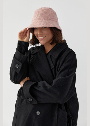 Жіноча панама з екохутра - бежевий цвет, L (sku_02120) No Brand (313614769)