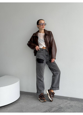 Зимние кроссовки No Brand коричневые зима (369607975)