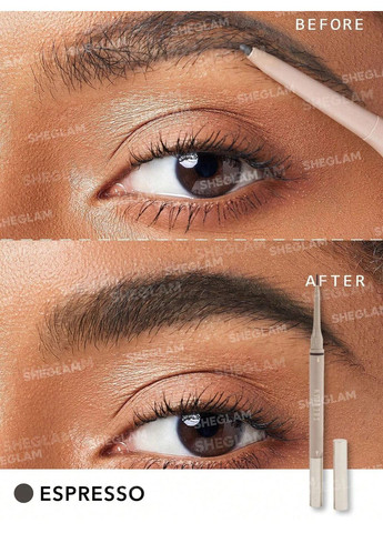 Олівець для брів 2 в 1 Brows On Demand 2-in-1 Brow Pencil - Espresso, 0,35 мл/0,05 г Sheglam (363295435)