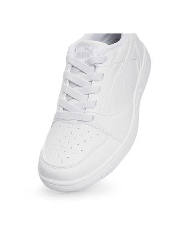 Білі кросівки rebound v6 lo kids' sneakers Puma