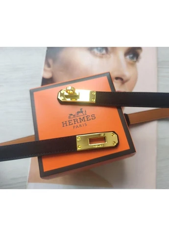 Трендовий шкіряний ремінь black/gold hr14 BR-S (377395261)