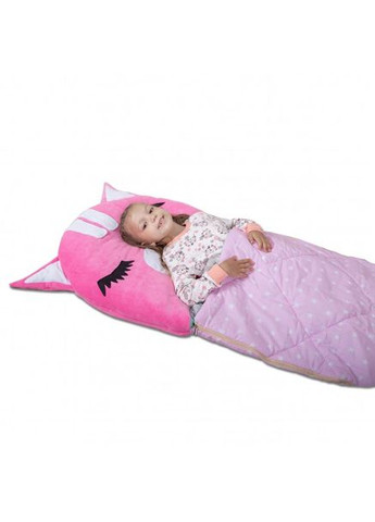 Дитячий - трансформер сліпік Котик Колір рожевий Розмір M- 170*70 No Brand спальний мішок (301082643)