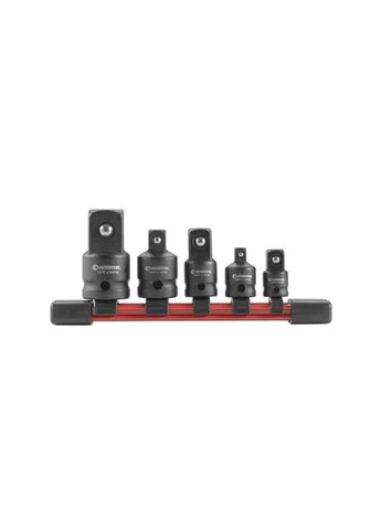 Набор переходников, 5 ед. (1/4"F×3/8"M, 3/8"F×1/4"M, 3/8"F×1/2"M, 1/2"F×3/8"M, 1/2"F×3/4"M), Cr-Mo, STORM Intertool ET-8511 (376297416)