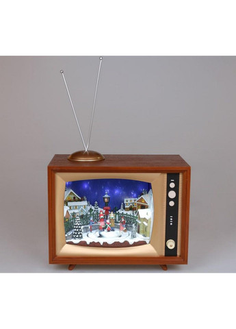 Декоративна статуетка "Телевізор" з LED-підсвічуванням, полістоун Bona (279312133)