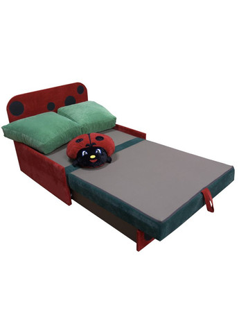 Детский раскладной выкатный диванчик малыша Божья коровка ТМ No Brand (325484407)