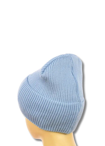 Молодежная зимняя шапка бини на флисе - Эмма No Brand Шапка біні Емма (339768278)