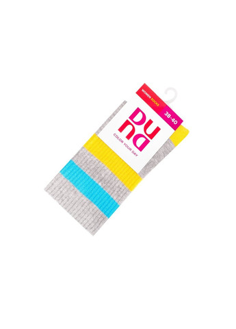 Светло-серые набор (3 шт) женских носков Duna (295572455)