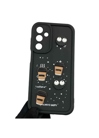 Чехол для Galaxy A25 5G (SM-A256B) с 3д рисунком детский женский объемный на самсунг а25 5г чёрный Samsung (366018838)