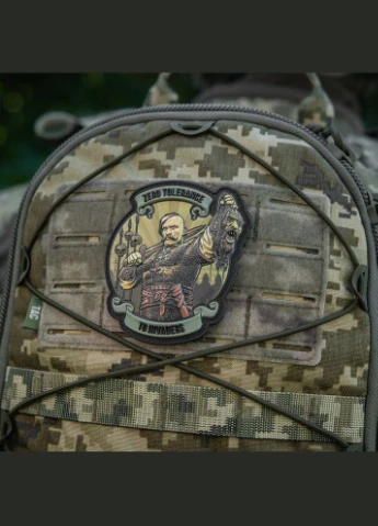 Нашивка Zero Tolerance PVC Olive M-TAC (315047508)