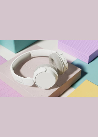 Навушники On-ear TAH3209 BT 5.3, Wireless, Mic, Білий Philips (314777720)