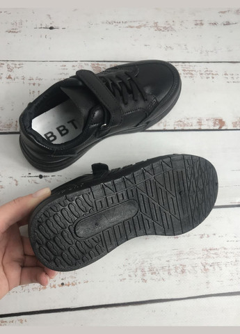 Черные всесезон кроссовки детские для мальчика .kids черный (534) BBT