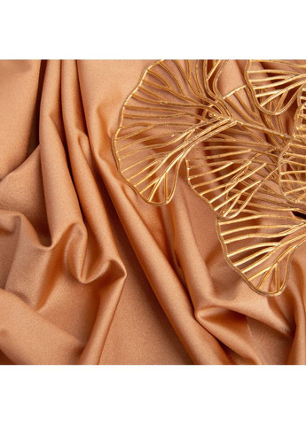 Ткань трикотаж Бифлекс 200 г/м2 стрейчевая эластичная блестящая для купальников и спортивной одежды т/беж IDEIA (353968727)