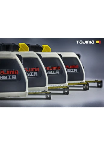 Рулетка строительная 5,5м х 25мм (Япония) SIGMA усиленная лента с автостопом Tajima (392074941)