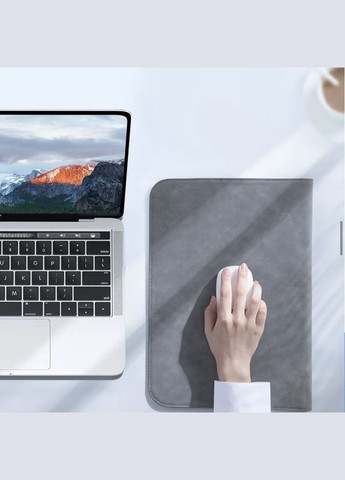 Чехол конверт для ноутбука из Эко-замши Smartdevil для Macbook Air Pro 13"-13" Cерый No Brand (290114801)