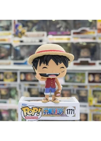 Игровая фигурка POP! серии "Большой куш" - ЛУФФИ, УЛЫБАЮЩИЙСЯ Funko (377736899)