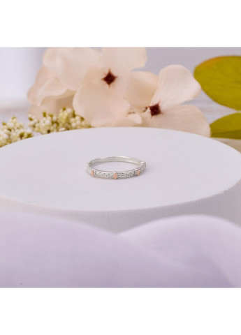 Кольцо с фианитами Комплимент Gold 925 18.5 размер Skifska Etnika (364202649)