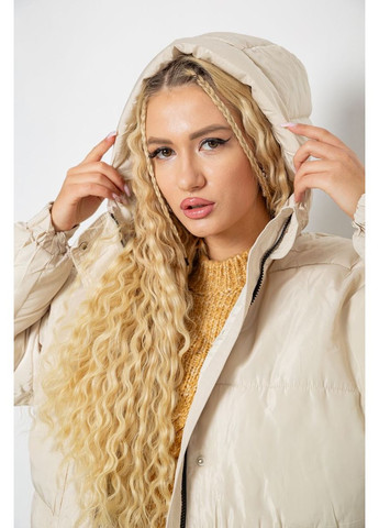 Світло-бежева куртка жіноча демісезонна з поясом,, 207r2023 Ager