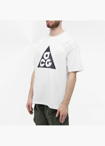 Біла футболка чоловіча acg big logo tee white dj3644-121 Nike