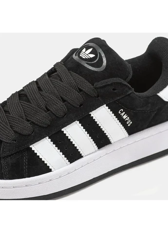 Белые демисезонные кроссовки мужские adidas campus 00s black white v2 адидас кампус белые No Brand
