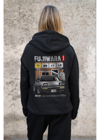 Жіноче Утеплене Зіп Худі На Флісі Зіпер Kane З Принтом Fujiwara Without (363022224)