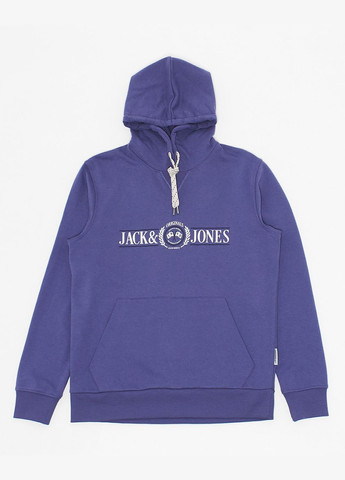 Худі фліс,блідо-фіолетовий з принтом,JACK&JONES Jack & Jones (280912969)