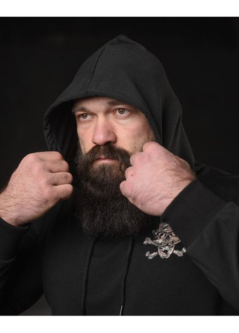 Тактичне чоловіче худі Череп чорне No Brand (361151601)