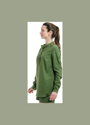 Зеленая рубашка madeira hemp wmn bronze green Turbat