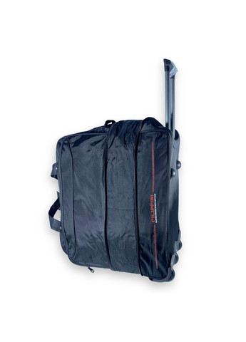 Дорожня сумка на колесах з розширенням, 1 відділ, розмір: 60*40(52)*30 см, чорна Filippini (285814834)