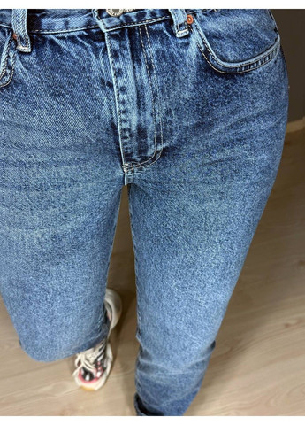 Джинси жіночі 3137 SLIM FIT базові по фігурі сині Its Basic - (340765948)