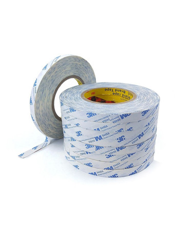 Двухсторонняя клейкая лента 3M 9448A ширина 10 мм длина 50 метров White 3М (364489560)