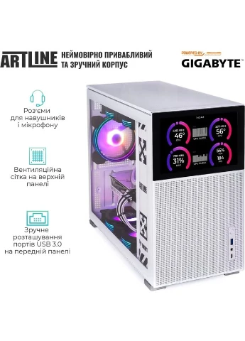 Комп'ютер Gaming D31WHITE White (D31WHITEv119) ARTLINE (352527874)