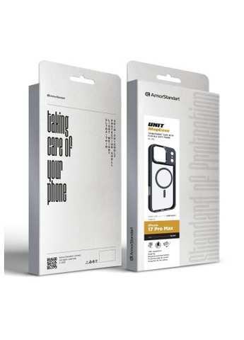 Чехол для мобильного телефона (ARM86297) ArmorStandart Unit MagCase Apple iPhone 17 Pro Max Black (366068032)