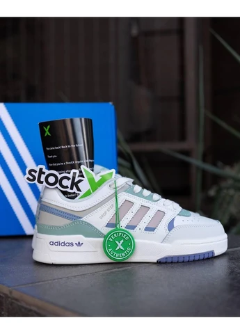 КРОСІВКИ ЖІНОЧІ ADIDAS DROP STEP BEIGE MULTICOLOR АДІДАС ДРОП СТЕП No Brand білі демісезони (368861996)
