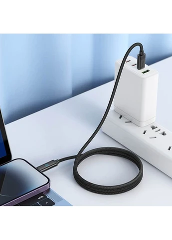 Дата кабель U127 Power Type-C to Lightning (1.2m) Black Hoco (386034197)