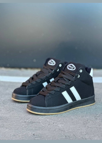 Черно-белые зимние кроссовки Vakko