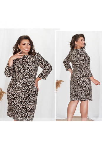 Коричнева сукня Liton