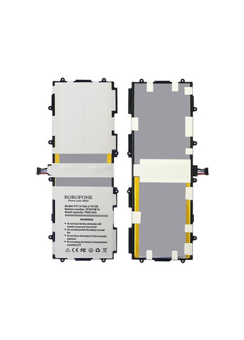Аккумулятор SP3676B1A для Samsung Tab 2 P5110 P5100 P7500 N8000 Borofone (279553907)