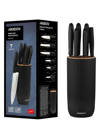 Набор ножей Gemini 7 пр Black (AR2107BL) Ardesto (399513008)