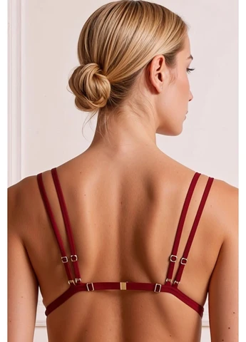 Бордовый демисезонный комплект belissana set burgundy cherrylove Passion