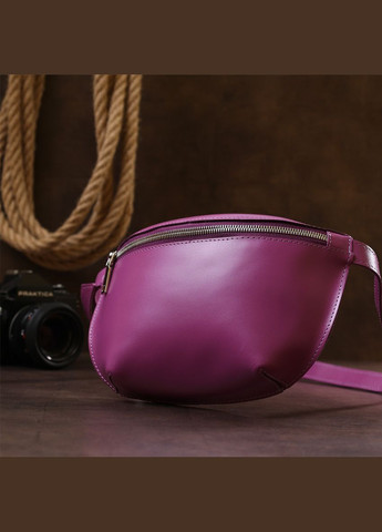 Яркая женская бананка из натуральной кожи 16386 Shvigel (329147501)